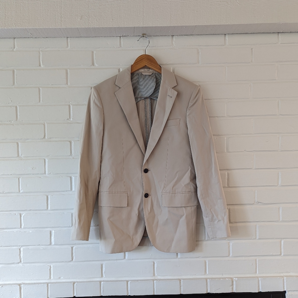 CLUB MONACO Gorgeous Tan Suit Jacket